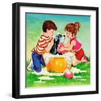 Jenny's Secret - Jack & Jill-Irma Wilde-Framed Giclee Print