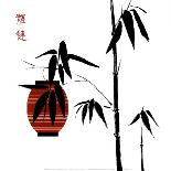 Geisha II-Jenny Tsang-Framed Art Print