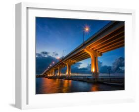 Jensen Beach Causeway, Florida-Frances Gallogly-Framed Photographic Print