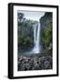 Jeongbang Pokpo Waterfall, Island of Jejudo, UNESCO World Heritage Site, South Korea, Asia-Michael-Framed Photographic Print