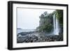 Jeongbang Pompom Waterfall, Jejudo Island, South Korea-Michael Runkel-Framed Photographic Print