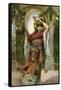 Jephthah 's daughter by J James Tissot - Bible-James Jacques Joseph Tissot-Framed Stretched Canvas