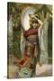 Jephthah 's daughter by J James Tissot - Bible-James Jacques Joseph Tissot-Stretched Canvas