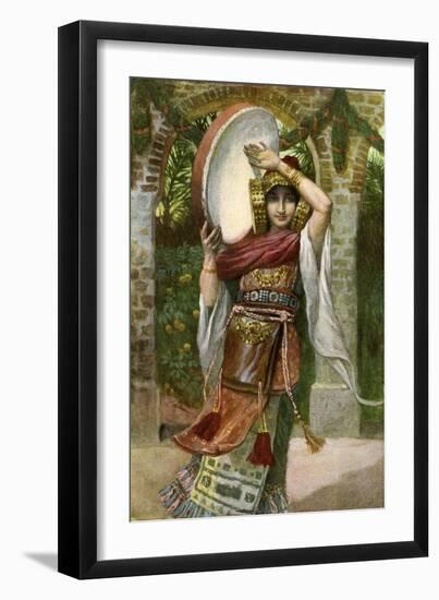 Jephthah 's daughter by J James Tissot - Bible-James Jacques Joseph Tissot-Framed Giclee Print