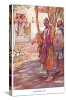 Jephthah's Vow-Arthur A. Dixon-Stretched Canvas