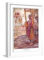 Jephthah's Vow-Arthur A. Dixon-Framed Giclee Print