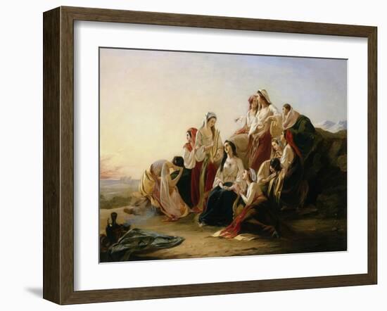 Jeptha's Daughter-Henry Nelson O'Neil-Framed Giclee Print