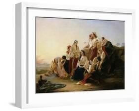 Jeptha's Daughter-Henry Nelson O'Neil-Framed Giclee Print