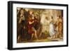 Jepthah Greeted by His Daughter-Erasmus Quellinus-Framed Giclee Print