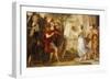 Jepthah Greeted by His Daughter-Erasmus Quellinus-Framed Giclee Print