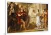 Jepthah Greeted by His Daughter-Erasmus Quellinus-Framed Giclee Print