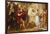 Jepthah Greeted by His Daughter-Erasmus Quellinus-Framed Giclee Print