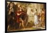 Jepthah Greeted by His Daughter-Erasmus Quellinus-Framed Giclee Print