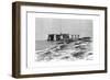 Jerba Island, Castle Near Humt Suk, Tunisia, C1890-F Meaulle-Framed Giclee Print