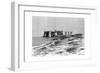 Jerba Island, Castle Near Humt Suk, Tunisia, C1890-F Meaulle-Framed Giclee Print