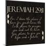 Jeremiah 29-11-Taylor Greene-Mounted Art Print