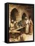 Jeremiah and the Potter-William Brassey Hole-Framed Stretched Canvas