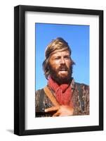 JEREMIAH JOHNSON, 1972 directed by SYNEY POLLACK Robert Redford (photo)-null-Framed Photo