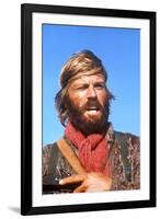 JEREMIAH JOHNSON, 1972 directed by SYNEY POLLACK Robert Redford (photo)-null-Framed Photo