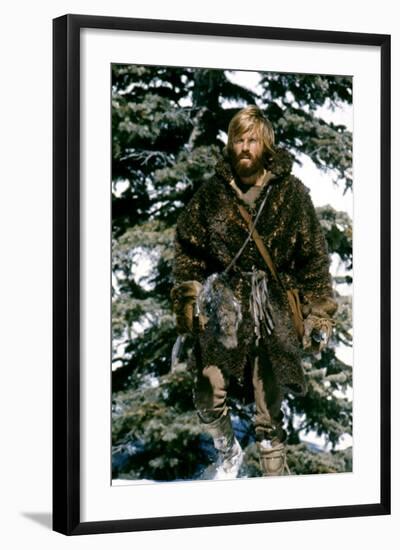 Jeremiah Johnson 1972 Directed by Syney Pollack Robert Redford-null-Framed Photo