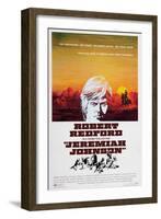 Jeremiah Johnson, Top: Robert Redford, 1972-null-Framed Art Print