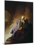 Jeremiah Mourning the Destruction of Jerusalem-Rembrandt van Rijn-Mounted Giclee Print