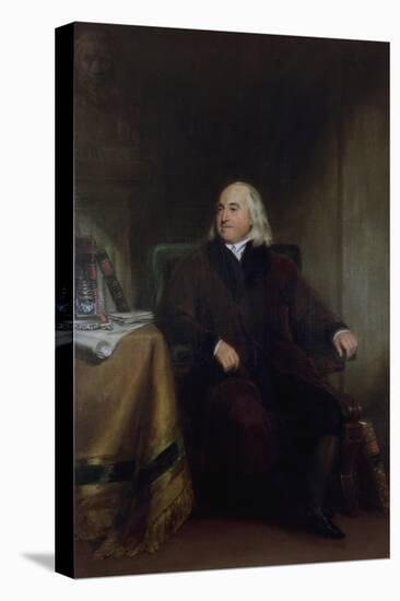 Jeremy Bentham, C.1829-Henry William Pickersgill-Stretched Canvas