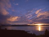 Sunrise, Lake Pukaki, Southern Alps, Canterbury, South Island, New Zealand-Jeremy Bright-Photographic Print
