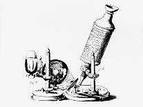 Drawing of Cork Under Microscope by Robert Hooke-Jeremy Burgess-Photographic Print