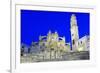 Jerez de la Frontera Cathedral at night, Jerez de la Frontera, Cadiz province, Andalucia, Spain, Eu-Stuart Black-Framed Photographic Print