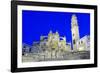 Jerez de la Frontera Cathedral at night, Jerez de la Frontera, Cadiz province, Andalucia, Spain, Eu-Stuart Black-Framed Photographic Print