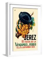 Jerez Fiesta de la Vendimia III-Nike-Framed Art Print