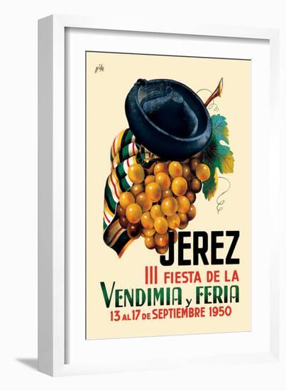 Jerez Fiesta de la Vendimia III-Nike-Framed Art Print