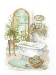 Watercolor Bath in Spa II-Jerianne Van Dijk-Art Print