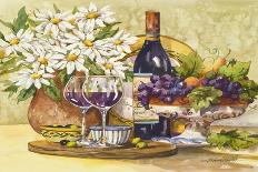 Wine and Daisies-Jerianne Van Dijk-Art Print