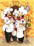 Wine Chefs-Jerianne Van Dijk-Art Print