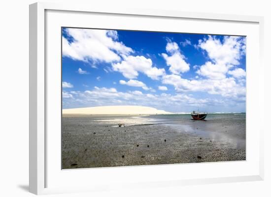 Jericoacoara Beach, Ceara, Brazil-Fran?oise Gaujour-Framed Photographic Print