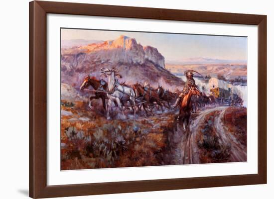 Jerkline-Charles Marion Russell-Framed Art Print