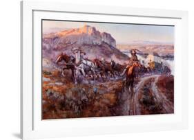 Jerkline-Charles Marion Russell-Framed Art Print