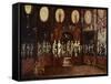 Jeroboam in the Temple of the Pagan Gods-Monsu Desiderio-Framed Stretched Canvas