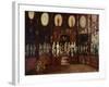 Jeroboam in the Temple of the Pagan Gods-Monsu Desiderio-Framed Giclee Print