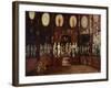 Jeroboam in the Temple of the Pagan Gods-Monsu Desiderio-Framed Giclee Print