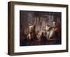 Jeroboam Sacrificing to Idols - “The Sacrifice of Jeroboam to the Idols” before Jeroboam, the First-Jean-Honore Fragonard-Framed Giclee Print