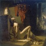 The Death of Marat, after the Original by Jacques-Louis David-Jerome Martin Langlois-Giclee Print