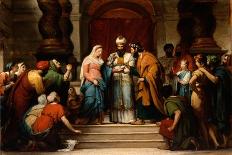 The Marriage of the Virgin, 1833-Jerome Martin Langlois-Giclee Print