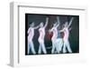 Jerome Robbins as Ringmaster and Children of New York City Ballet Performing in Circus Polka-Gjon Mili-Framed Photographic Print