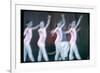 Jerome Robbins as Ringmaster and Children of New York City Ballet Performing in Circus Polka-Gjon Mili-Framed Photographic Print