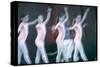 Jerome Robbins as Ringmaster and Children of New York City Ballet Performing in Circus Polka-Gjon Mili-Stretched Canvas