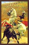 Cartel de Toros Sin Texto de Plaza Partida-Jerome Rogen-Mounted Art Print