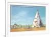 Jerome's Tepee, Grand Island, Nebraska-null-Framed Premium Giclee Print